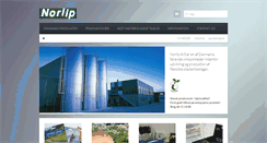 Desktop Screenshot of norlip.dk