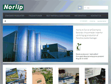 Tablet Screenshot of norlip.dk
